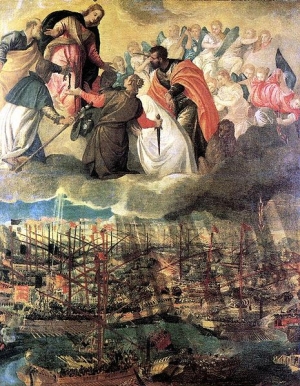 Bataille de Lepante, Véronèse, Accademia, Venise