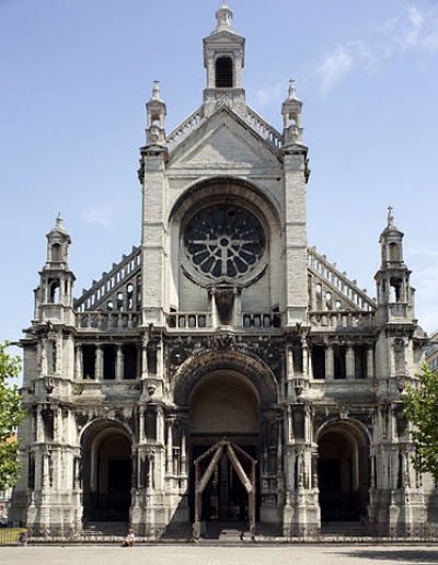 Photo : St. Catherine&#039;s Church (Brussels, Belgium) - PMRMaeyaert