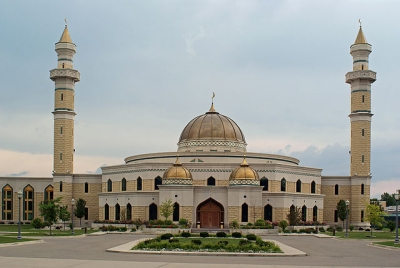 The Islamic Center of America, the largest mosque in the United States, located in Warrendale, Detroit.